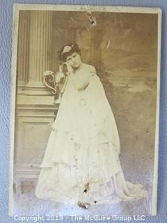 Scrapbook of 19th century actress, Fanny Janauschek