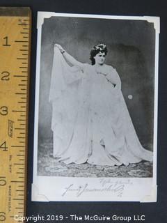 Scrapbook of 19th century actress, Fanny Janauschek