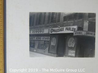 Collection of Early photos including Casino and Massage Parlor