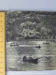 Collection of Large Format B + W Photos of New York City and Central Park taken by iconic photographer Arthur Rickerby