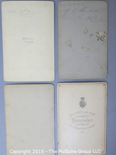 Collection of Carte de Vistes (CDV's)