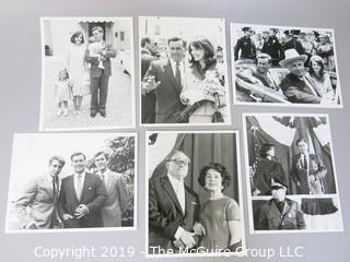 Collection of B + W Publicity Photos by NBC for "Kennedy" mini-series 1983 w/ Martin Sheene