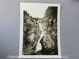 Collection of B&W photos including U.S. hydro energy projects 