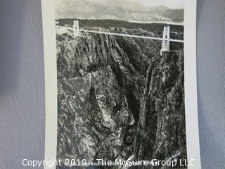 Collection of B&W photos including U.S. hydro energy projects 