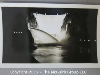 Collection of B&W photos including U.S. hydro energy projects 