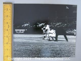 8 x 10" B&W Photo of Roger Maris playing at Memorial Stadium, Baltimore; taken by iconic sports photographer Arthur Rickerby 