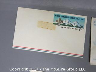 Collection of foreign postage stamped envelops