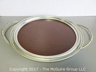 Geniune formica serving tray (14" diameter)