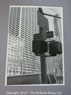 Collection of Large Format B&W photos of New York City circa 1960's and 70's