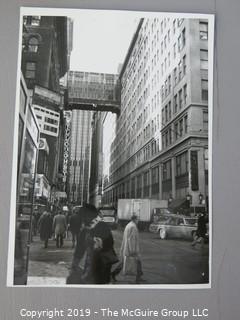 Collection of Large Format B&W photos of New York City circa 1960's and 70's