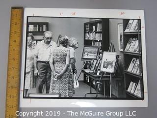 Collection of Large Format B&W photos; Daily Life in America for the Elderly; circa 1981