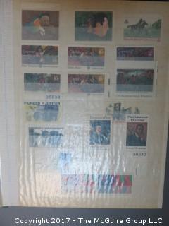 Collection of postage stamps