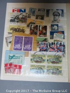 Collection of postage stamps