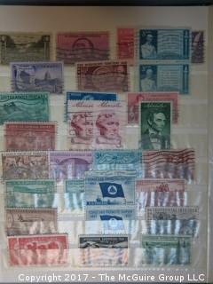 Collection of postage stamps