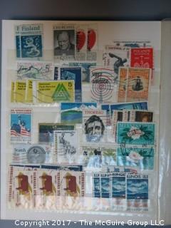 Collection of postage stamps