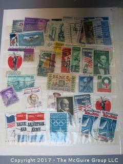 Collection of postage stamps