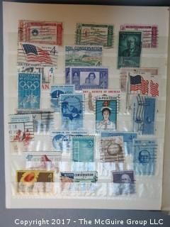 Collection of postage stamps