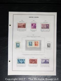 Collection of postage stamps