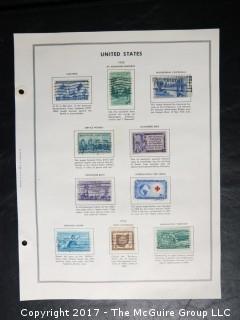 Collection of postage stamps