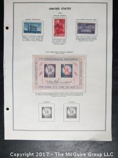 Collection of postage stamps