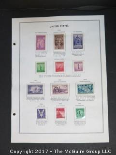 Collection of postage stamps