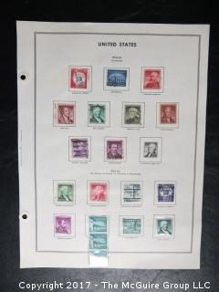 Collection of postage stamps