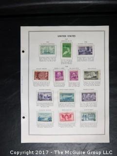 Collection of postage stamps