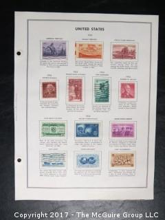 Collection of postage stamps