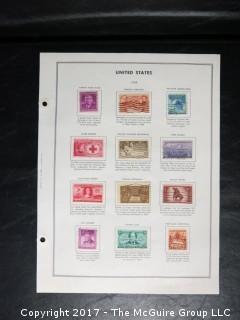 Collection of postage stamps