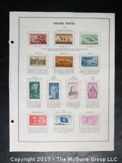 Collection of postage stamps