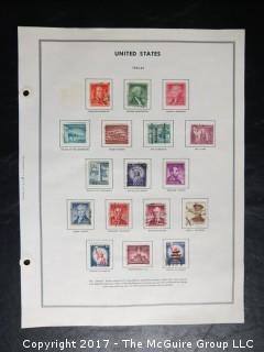 Collection of postage stamps