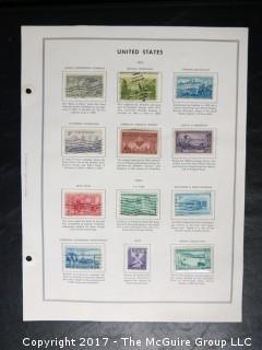 Collection of postage stamps