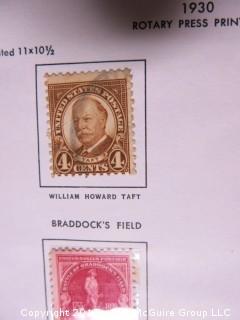 Collection of postage stamps