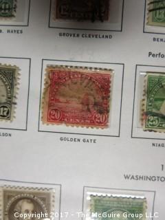 Collection of postage stamps