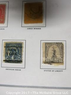 Collection of postage stamps