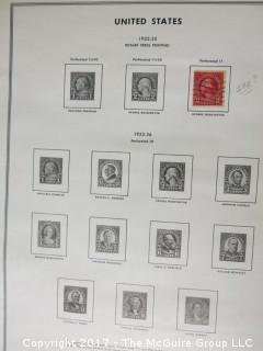 Collection of postage stamps