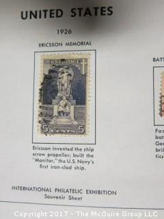 Collection of postage stamps