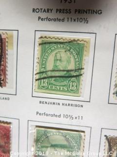 Collection of postage stamps