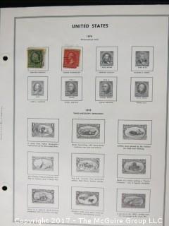 Collection of postage stamps