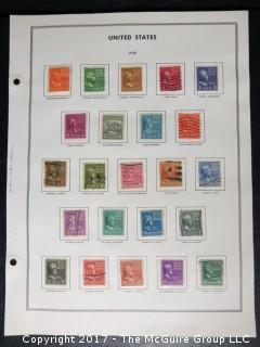 Collection of postage stamps