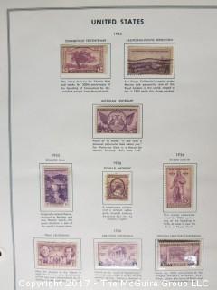 Collection of postage stamps