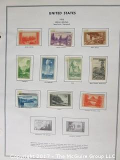 Collection of postage stamps