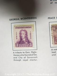 Collection of postage stamps