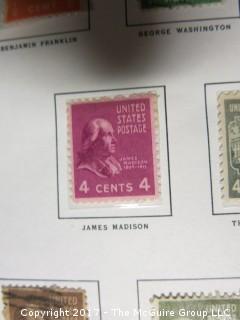 Collection of postage stamps