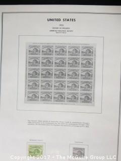 Collection of postage stamps