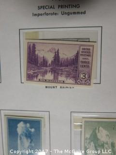 Collection of postage stamps