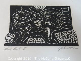 Inuit Art on Paper; 8 1/2 x 11"; titled and signed