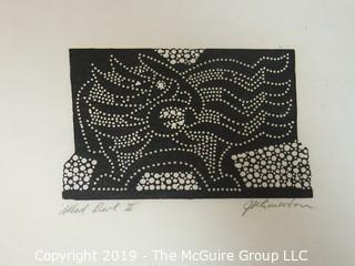 Inuit Art on Paper; 8 1/2 x 11"; titled and signed