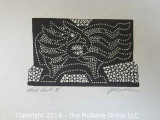 Inuit Art on Paper; 8 1/2 x 11"; titled and signed