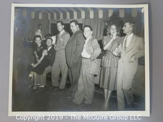 B&W photos of the Johnson-Jones Ford Dealership Staff. circa 1946